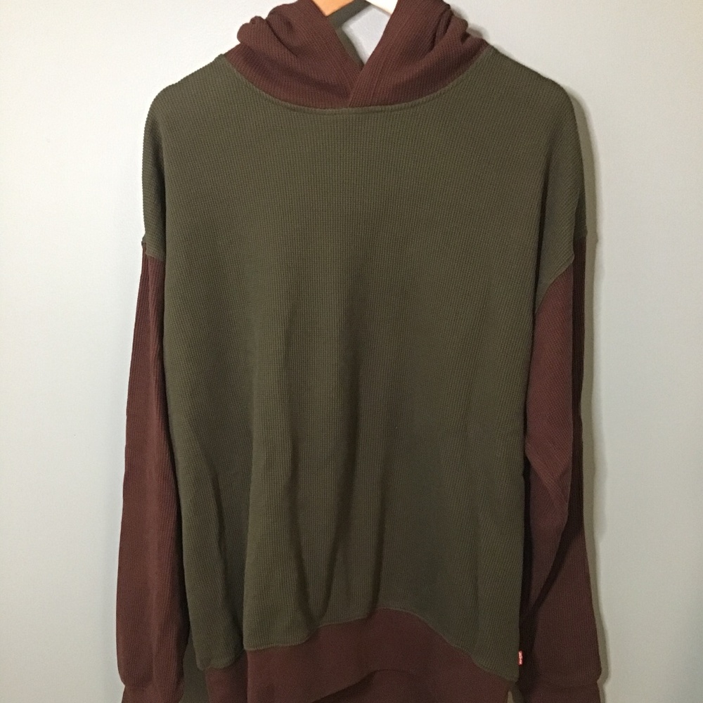 Levi’s Men’s ribbed knit hoodie